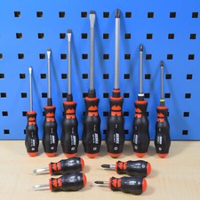 Würth Zebra 11-teiliger Schraubendreher Satz PH Schlitz Knubbel Schraubenzieher