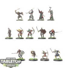 HdR Figuren - Böse - 13 x Mordor Orcs - bemalt