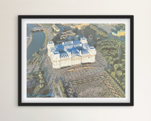 Christo wrapped reichstag - christo,