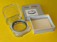 Leitz Leica Filter E39 UVa rot graviert 39mm chrom.