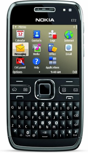 Nokia e72 smartphone - nokia,
