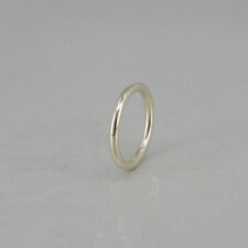 Massiver Bandring in 585/14k Gelbgold poliert Ringweite: 57
