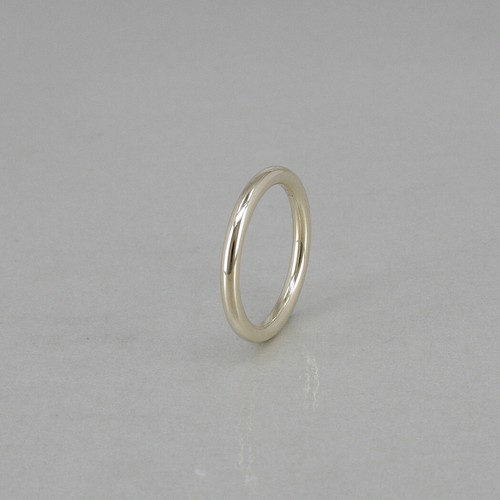 Massiver bandring 585 14k - massiver, in