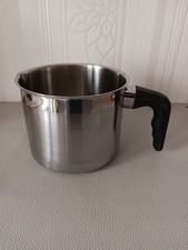 Marke Tischfein Topf Milchtopf Crominal 18/10 Inox mit Ausguss