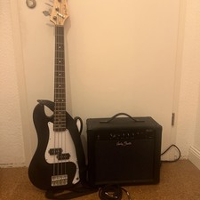 Harley Benton PB-Shorty BK