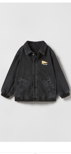 Denim bomberjacke snoopy - denim, bomberjacke-snoopy