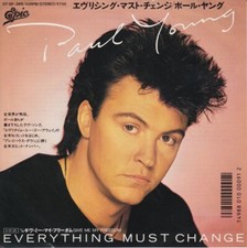 Paul Young – Everything Must Change (Japan) ++ used ++