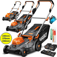 MASKO® Akku Rasenmäher 1x/2x