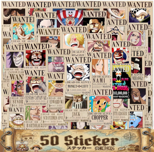 One piece sticker aufkleber - one,