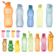 Tupperware EcoEasy Trinkflaschen Einzeln oder Set: 90ml 310ml 500ml 1L 1,5L 2L 