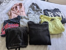 8 Hoodies Gr. S von Calvin Klein Underamour Nike Ellesse Abercrombie G-Star
