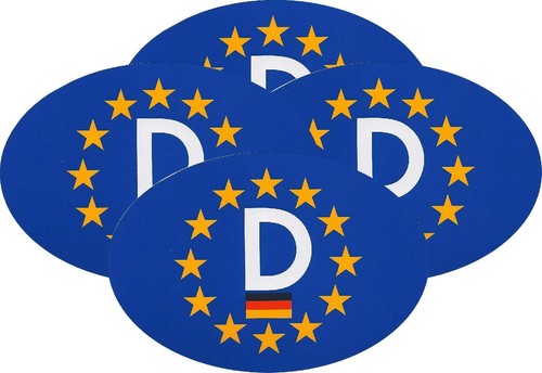 Vier stück schild - 4, euro