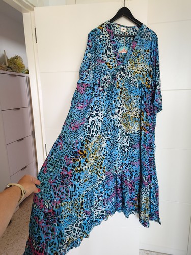 Kleid seidenkleid kaftan - 50, 52