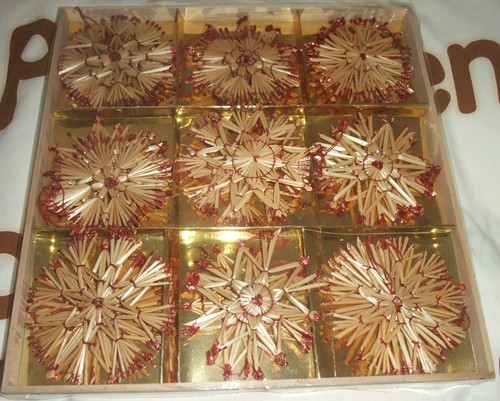 Strohsterne 2 sets - strohsterne,