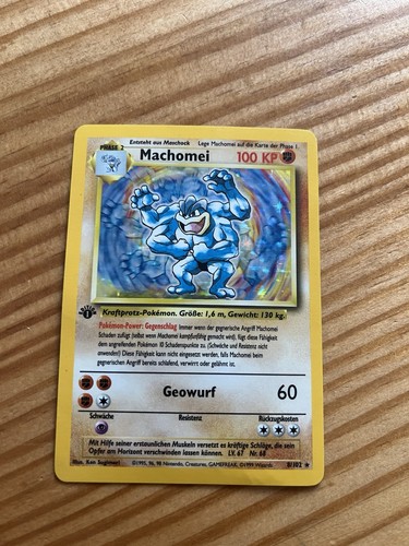 Pokémon machomei 102 rare - machomei,