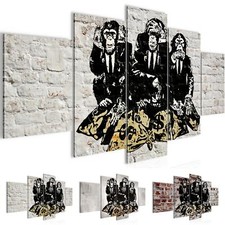 Wandbilder Wohnzimmer XXL Street Art Affen Moderne Bild
