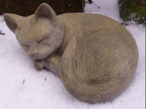 Steinfigur garten katze easy - garten,