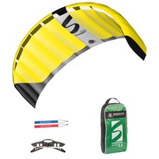 Lenkmatte HQ Symphony Pro 2.2 Neon Yellow Allround Lenkdrachen Kite Matte
