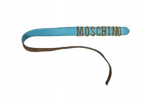 Moschino ledergürtel für - moschino,