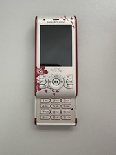 Sony Ericsson W595 Flower Edition Weiß Vintage