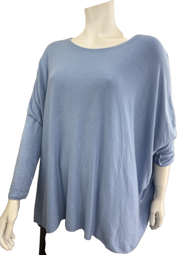 Bellina jeansblau oversize - jeansblau,