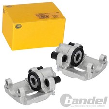 2x HELLA BREMSSATTEL HINTERACHSE passend für BMW 3er E46 Z4 E85