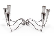 2 Kerzenständer 925/- Silber