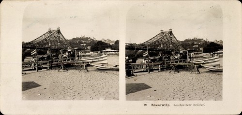 Stereo foto dresden blasewitz - foto,