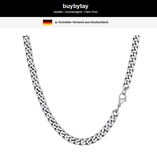 Herren panzerkette edelstahl - herren,