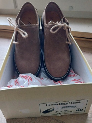 Neu leder haferlschuhe 40 - leder, gr.40