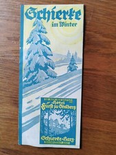 Prospekt "Schierke im Winter"
