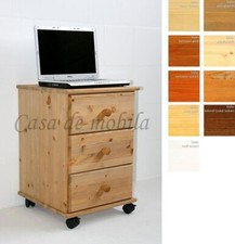 Rollcontainer Kiefer massiv