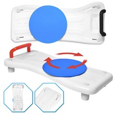 Drehscheibe Badewannensitz mit Armlehnen Badewannenbrett Wannenbrett Max 150KG