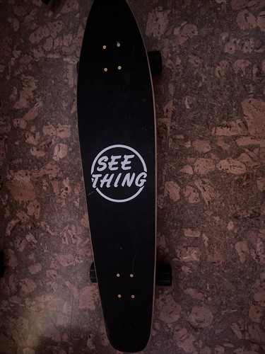Lightly used longboard - lightly,
