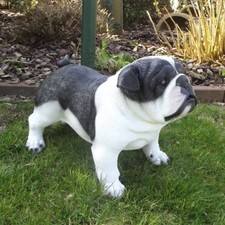 Gartenfigur hund englische - gartenfigur,