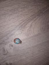 Russicher Cloisonné-Emaille-Ei-Anhänger, Vintage Vergoldet 