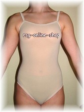 UNTERZIEHBODY Unterbody UNTERANZUG Eiskunstlauf RSG GR. 122/128 Farbe CHAMPAGNE 