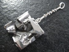 Anhänger Silber 925 Jorma Laine Finnland Vintage Design groß prächtig von 1974