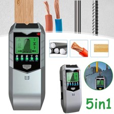 Leitungssucher Ortungsgerät 5-in-1 Wandscanner Detektor Metalldetektor mit LCD