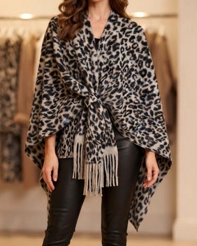 Poncho leo print - ♥️,