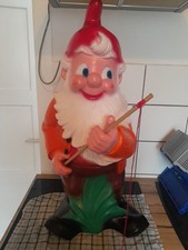 XXL Gartenzwerg Angler,  ,83 cm Zwerg Germany Garten bruchfest PVC Deko 