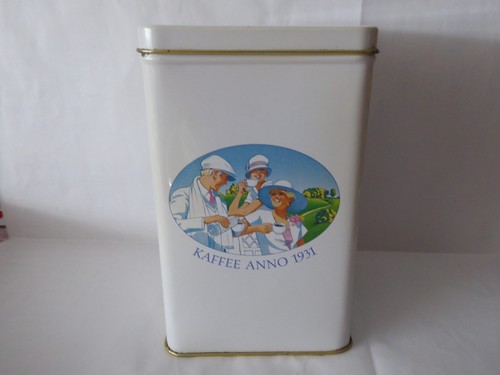 Vintage retro blechdose - retro,