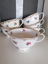 Rosenthal Aida   6 Teetassen mit Streublumenmotiv + 6 UT andere Marke