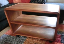 Vintage Dänische Möbel Audio TV Möbel Salin Nyborg auf 4 Rollen