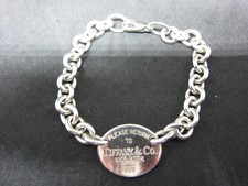 Original TIFFANY & CO. Return to Tiffany™ Armband mit Oval Anhänger 925er Silber