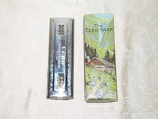Hohner Mundharmonika "Echo Harp" ! mit Etui!