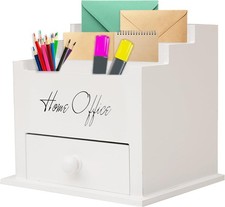 Schreibtisch-Organizer Weiß