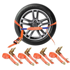 4x Spanngurte AUTOTRANSPORT