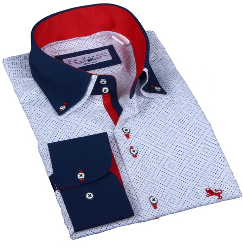 Besonderes slim fit hemd mit - besonderes,