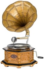 Grammophon trichtergrammophon - grammophon,
